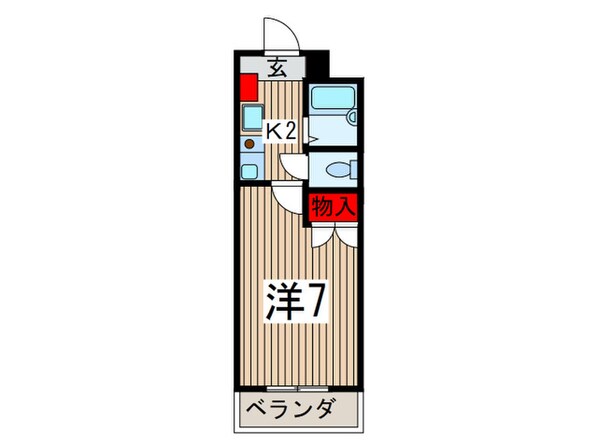 メゾン・ボヤージⅡの物件間取画像